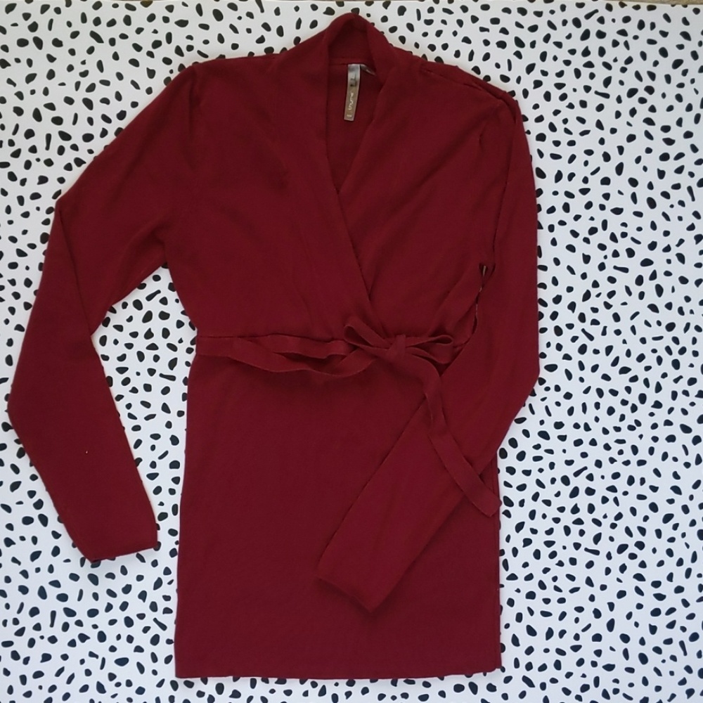 Red Maternity Tunic